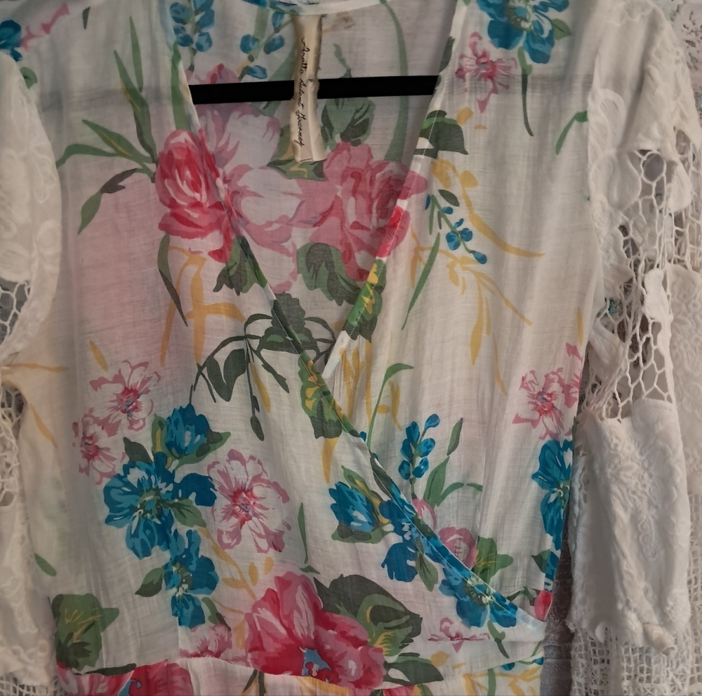 ARATTA SILENT JOURNEY WRAP DRESS SIZELARGE